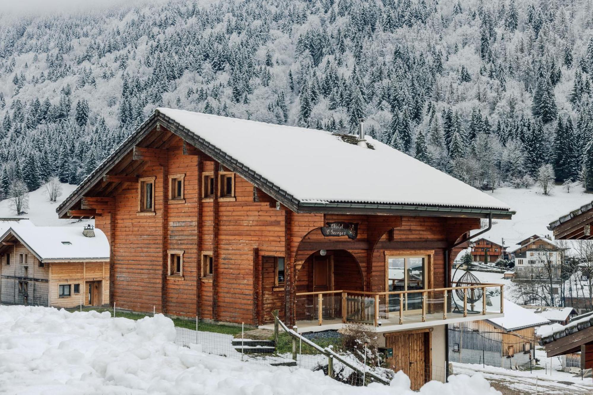 Chalet Le Saint Georges, Morzine, Proche Centre Bagian luar foto